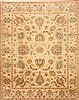 Chobi Beige Hand Knotted 85 X 107  Area Rug 250-21726 Thumb 0