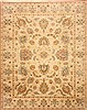 Chobi Beige Hand Knotted 85 X 107  Area Rug 250-21726 Thumb 0