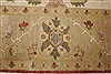 Chobi Beige Hand Knotted 82 X 101 Area Rug 250-21729 Thumb 17