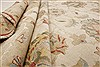 Chobi Beige Hand Knotted 82 X 101 Area Rug 250-21729 Thumb 8