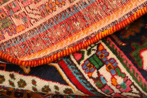 Qashqai Red Hand Knotted 66 X 910 Area Rug 100-21731 Image 6