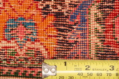 Qashqai Red Hand Knotted 66 X 910 Area Rug 100-21731 Image 13