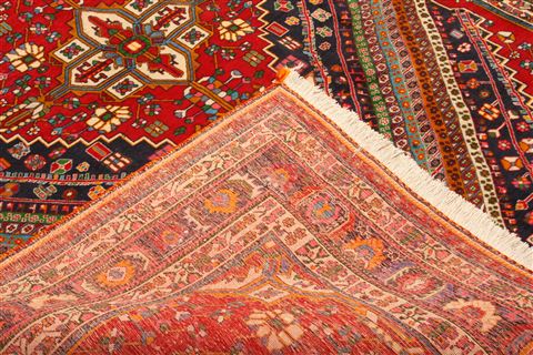 Qashqai Red Hand Knotted 66 X 910 Area Rug 100-21731 Image 16