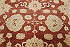 Pishavar Brown Hand Knotted 84 X 103  Area Rug 250-21732 Thumb 17