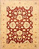 Pishavar Brown Hand Knotted 84 X 103  Area Rug 250-21732 Thumb 0