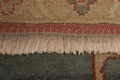 Chobi Blue Hand Knotted 80 X 107 Area Rug 250-21735 Image 15