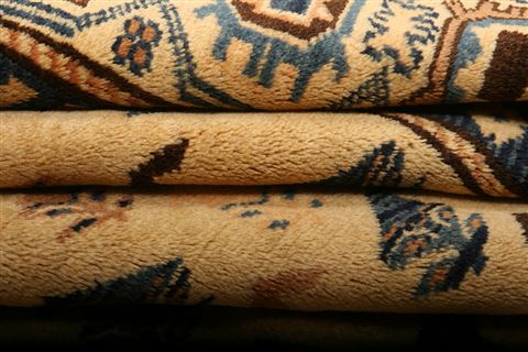 Yamouth Yellow Hand Knotted 71 X 97 Area Rug 100-21736 Image 17