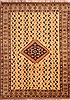 Yamouth Yellow Hand Knotted 71 X 97  Area Rug 100-21736 Thumb 0