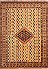 Yamouth Yellow Hand Knotted 71 X 97 Area Rug 100-21736 Thumb 0