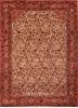 Arak Red Hand Knotted 71 X 910  Area Rug 100-21738 Thumb 0