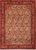 Arak Red Hand Knotted 71 X 910 Area Rug 100-21738 Thumb 0