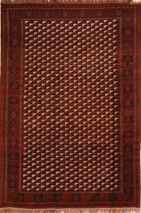 Kizalayak Brown Hand Knotted 66 X 99 Area Rug 100-21739 Image 0