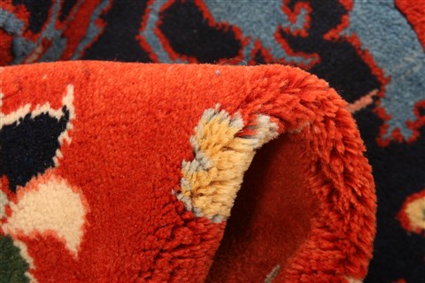 Kazak Red Hand Knotted 83 X 98 Area Rug 100-21740 Image 5