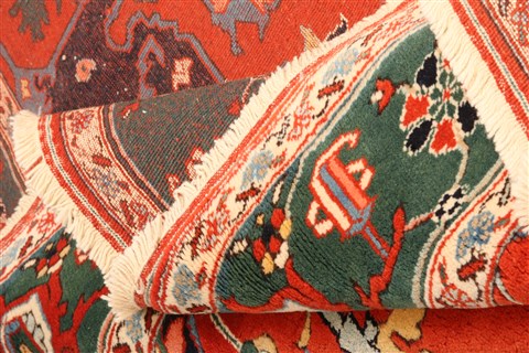 Kazak Red Hand Knotted 83 X 98 Area Rug 100-21740 Image 12