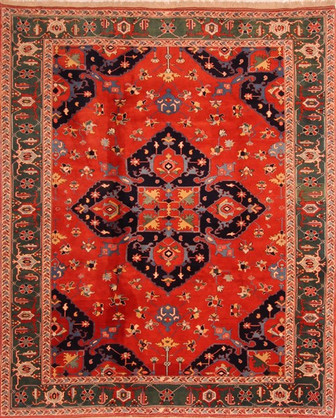 Kazak Red Hand Knotted 83 X 98 Area Rug 100-21740 Image 0