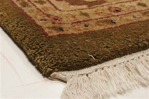 Jaipur Green Hand Knotted 83 X 101 Area Rug 250-21747 Image 19