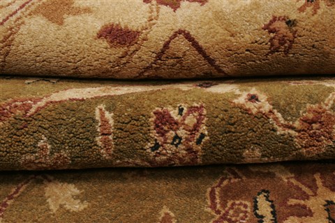 Jaipur Green Hand Knotted 83 X 101 Area Rug 250-21747 Image 8