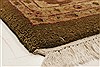Jaipur Green Hand Knotted 83 X 101 Area Rug 250-21747 Thumb 19