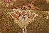 Jaipur Green Hand Knotted 83 X 101 Area Rug 250-21747 Thumb 3