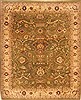 Jaipur Green Hand Knotted 83 X 101 Area Rug 250-21747 Thumb 0