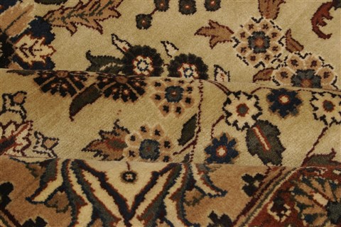 Jaipur Yellow Hand Knotted 82 X 102 Area Rug 250-21752 Image 11