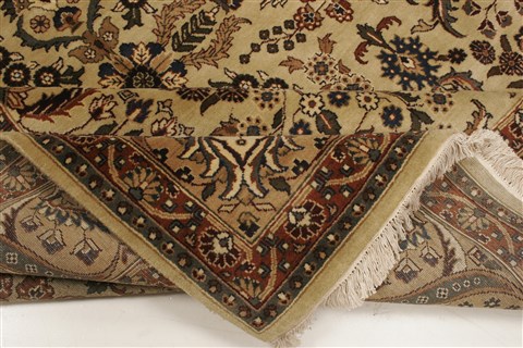 Jaipur Yellow Hand Knotted 82 X 102 Area Rug 250-21752 Image 12