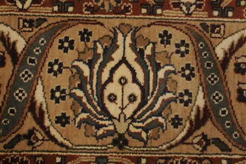 Jaipur Yellow Hand Knotted 82 X 102 Area Rug 250-21752 Image 15