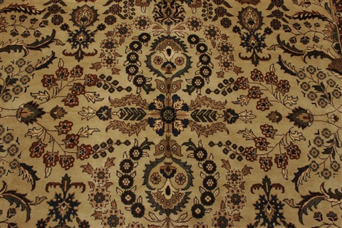 Jaipur Yellow Hand Knotted 82 X 102 Area Rug 250-21752 Image 19