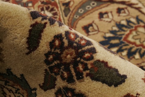Jaipur Yellow Hand Knotted 82 X 102 Area Rug 250-21752 Image 5