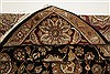 Agra Black Hand Knotted 80 X 102 Area Rug 250-21753 Thumb 10