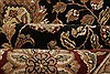 Agra Black Hand Knotted 80 X 102 Area Rug 250-21753 Thumb 11
