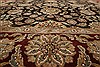 Agra Black Hand Knotted 80 X 102 Area Rug 250-21753 Thumb 15