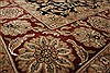 Agra Black Hand Knotted 80 X 102  Area Rug 250-21753 Thumb 16
