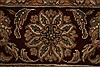 Agra Black Hand Knotted 80 X 102  Area Rug 250-21753 Thumb 17