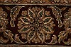 Agra Black Hand Knotted 80 X 102 Area Rug 250-21753 Thumb 17