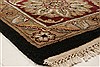 Agra Black Hand Knotted 80 X 102  Area Rug 250-21753 Thumb 19