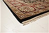Agra Black Hand Knotted 80 X 102  Area Rug 250-21753 Thumb 20