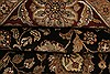 Agra Black Hand Knotted 80 X 102 Area Rug 250-21753 Thumb 9