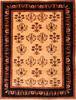 Gabbeh Yellow Hand Knotted 69 X 89  Area Rug 100-21757 Thumb 0