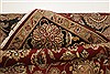 Agra Red Hand Knotted 82 X 103 Area Rug 250-21758 Thumb 12