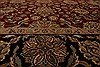 Agra Red Hand Knotted 82 X 103 Area Rug 250-21758 Thumb 17