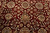 Agra Red Hand Knotted 82 X 103  Area Rug 250-21758 Thumb 20