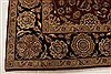 Agra Red Hand Knotted 82 X 103 Area Rug 250-21758 Thumb 21