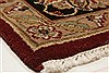 Agra Red Hand Knotted 82 X 103 Area Rug 250-21758 Thumb 22