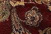 Agra Red Hand Knotted 82 X 103 Area Rug 250-21758 Thumb 2