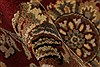 Agra Red Hand Knotted 82 X 103 Area Rug 250-21758 Thumb 4