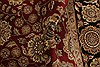 Agra Red Hand Knotted 82 X 103 Area Rug 250-21758 Thumb 7