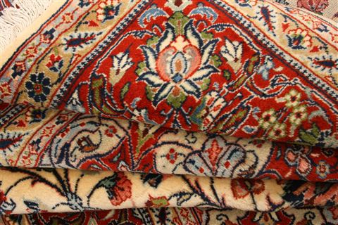 Tabriz Red Hand Knotted 69 X 101 Area Rug 100-21762 Image 6