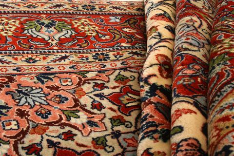 Tabriz Red Hand Knotted 69 X 101 Area Rug 100-21762 Image 8