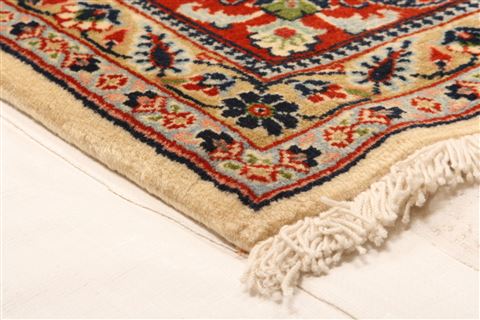 Tabriz Red Hand Knotted 69 X 101 Area Rug 100-21762 Image 17